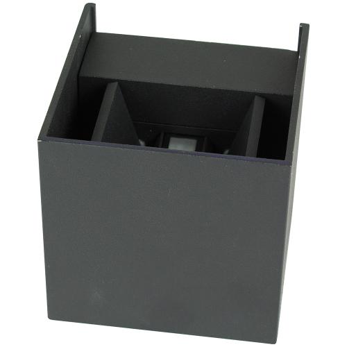 Kube 2x3W 410lm 2700K Sort #2