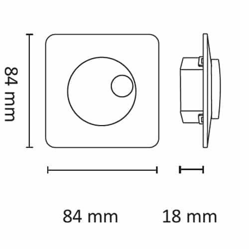 UniDim KDT-500IE KDT-500IE 1-pol Hvit #3