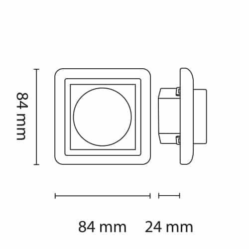 UniDim KUD-500EV-L Hvit #2