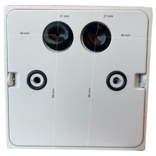 Lolite Square 1x4W 275lm 3000K IP55 Sort #2