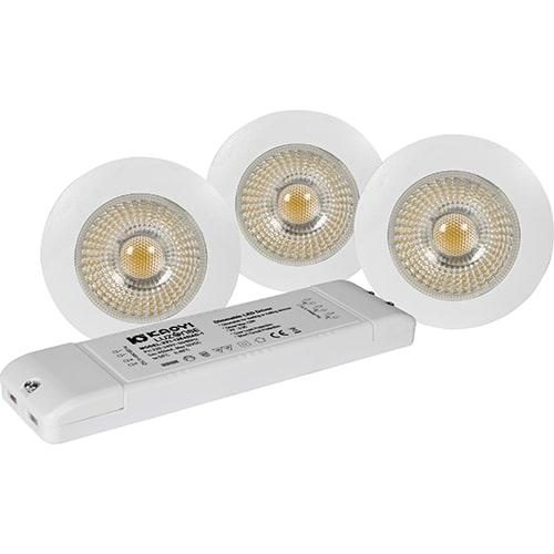 UnoCob+ 3x4W 285lm WarmDim 160mA Hvit #2