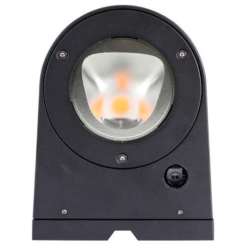 Flow 20W 1560lm 3000K Asym Sort Nitelite #2