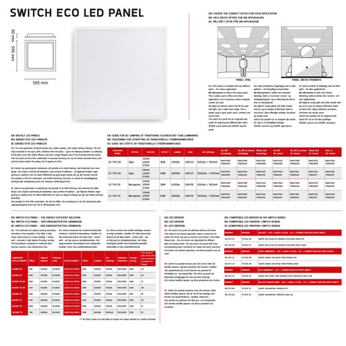 Switch Eco Panel 600x600 OP u/driver #4