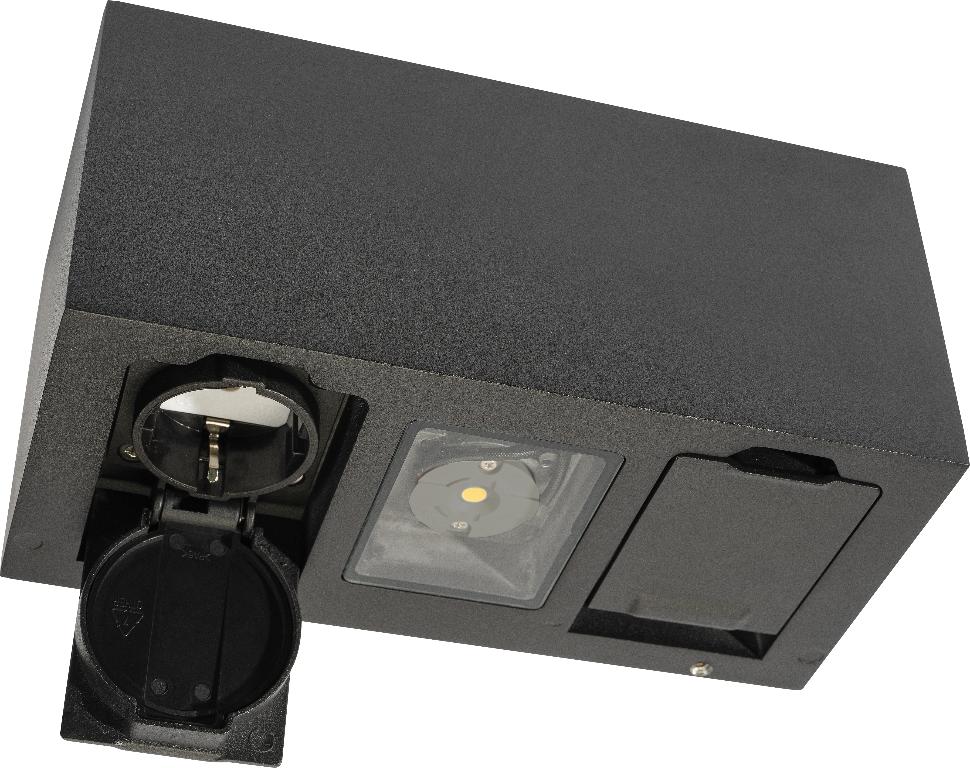 Case 1x4W 335lm 3000K 2xStikk Nitelite Sort #2