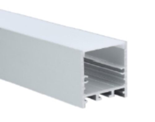 HiStrip 2m Aluprofil Utenpål. alu/opal 25x25mm