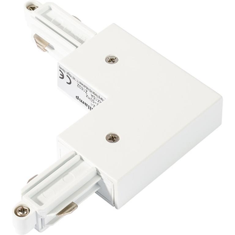 Titan Track L-Skjøt Hvit HT-J02 #1
