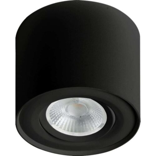 Gyro Surface Round 8W 600lm 2700K Sort