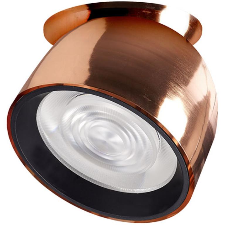 Balled Downlight 13W 1000lm 2700K Kobber #1
