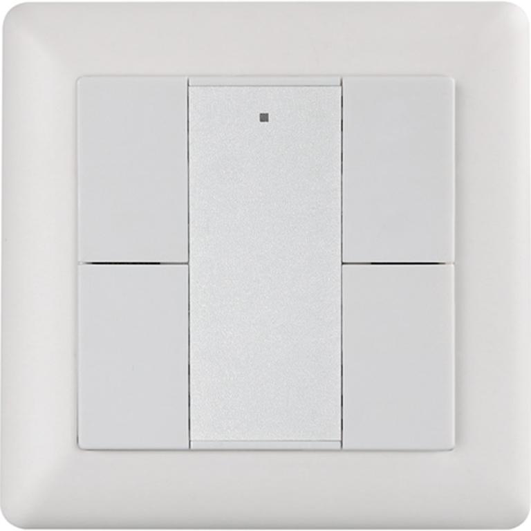 Zig-B Zigbee Veggbryter 2 kanal Hvit #1