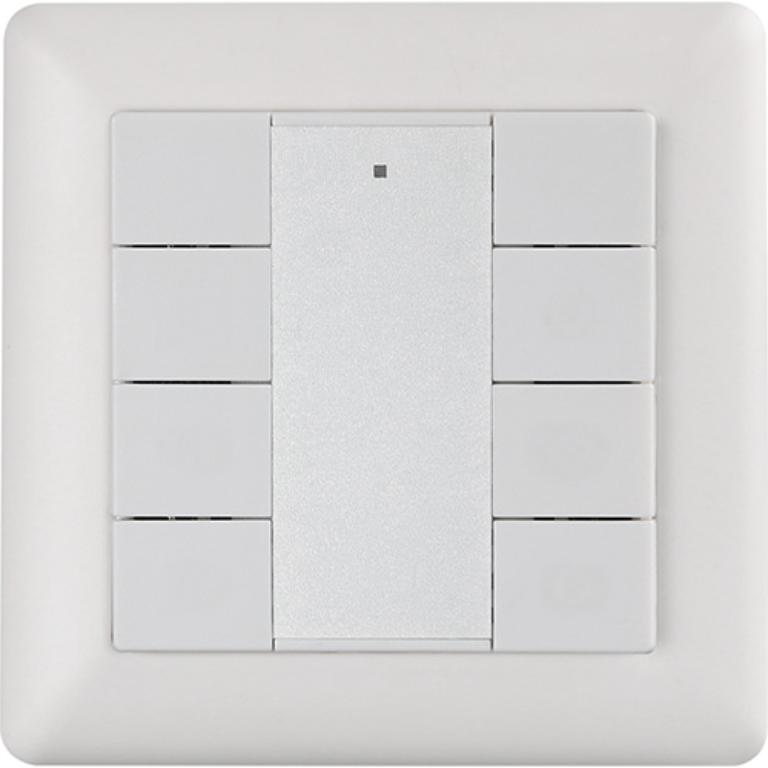 Zig-B Zigbee Veggbryter 4 kanal Hvit #1