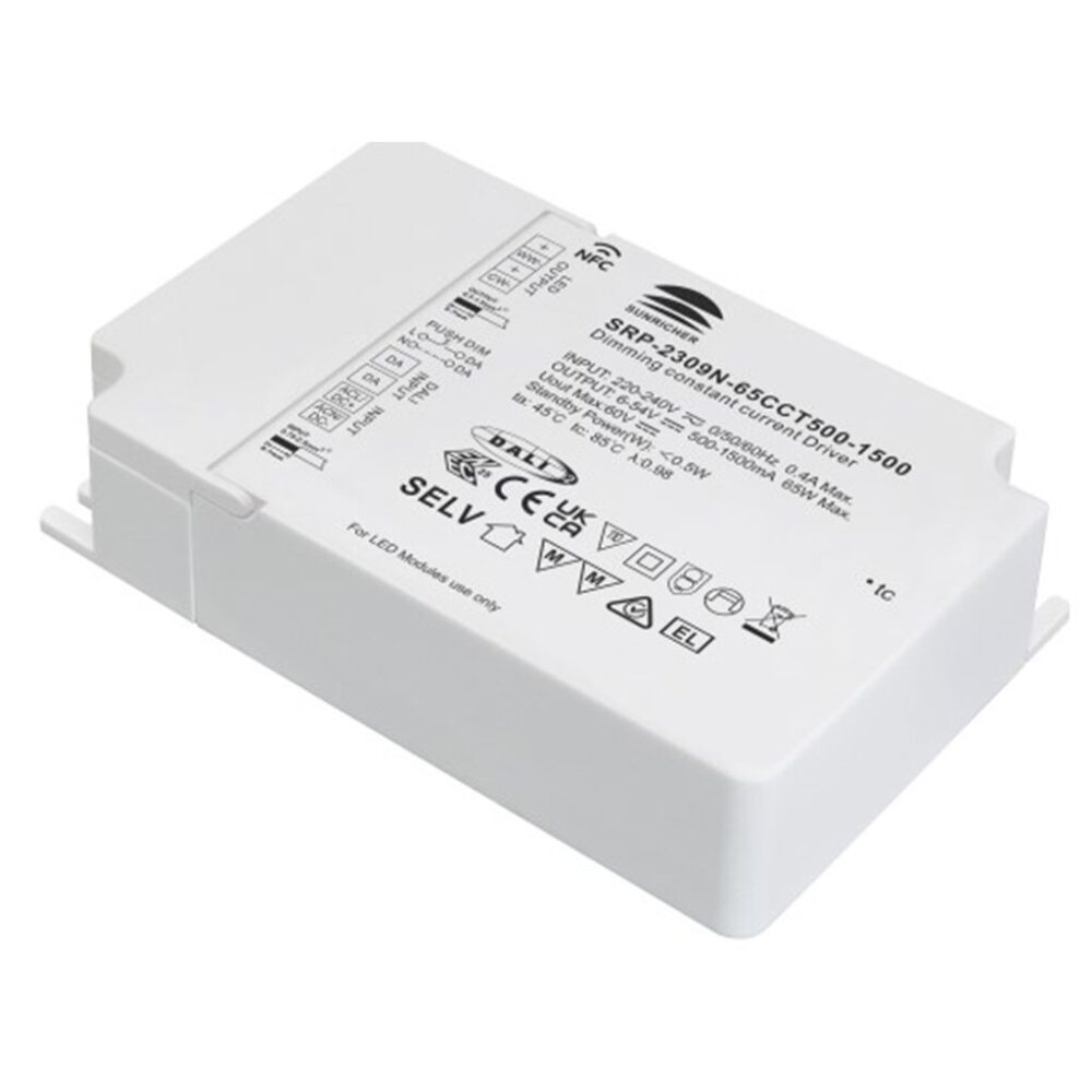 DALI DT8 Tunable White 65W CCT 1050 (500-1500mA) LCT #1