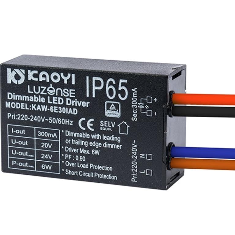 Driver 6W 300mA Dim for innbyging #1