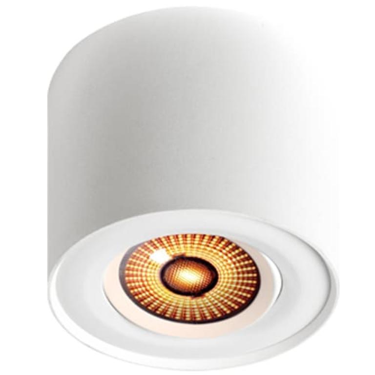 Gyro Surface Round 9W 550lm WarmDim Hvit #1
