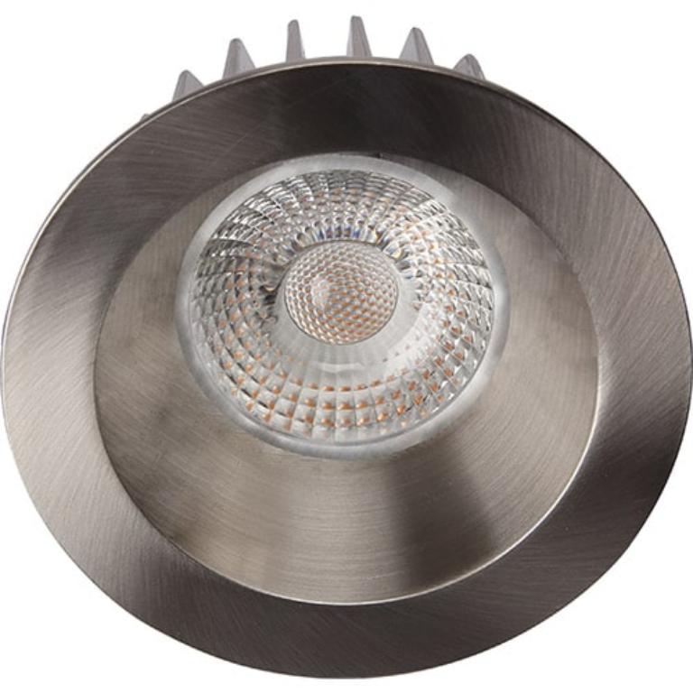 Juno Soft Cob+ 10W 650lm 2700K Br.stål #1
