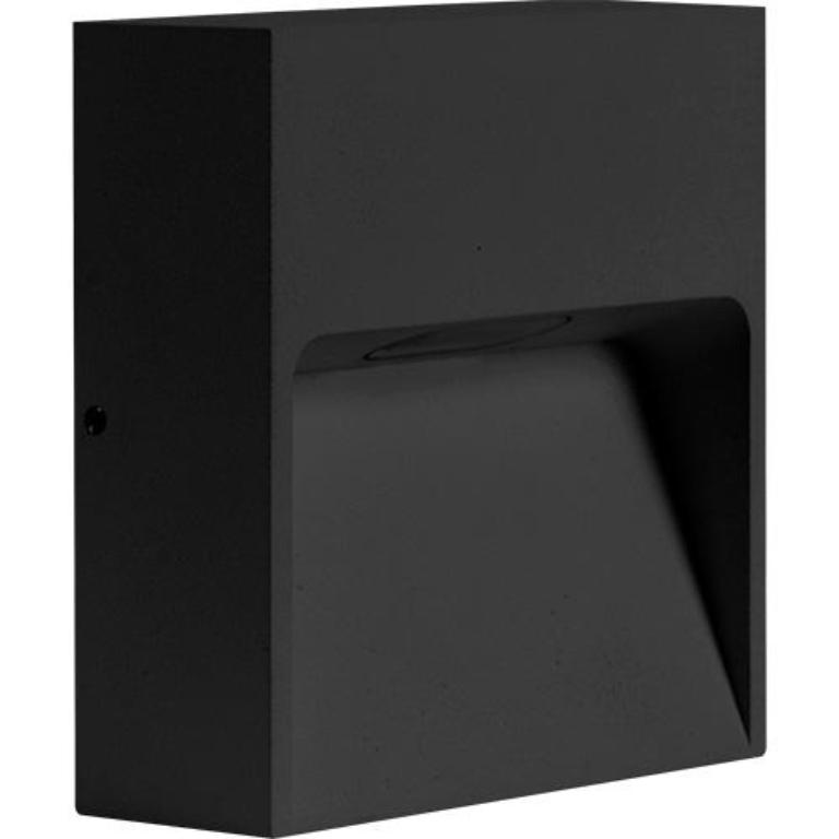 Lolite Square 1x4W 275lm 3000K IP55 Sort #1