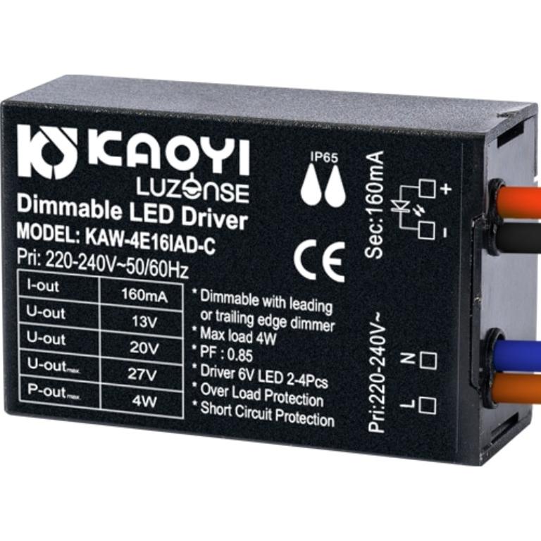 mini-D Driver 4W 160mA 3-4 stk. #1