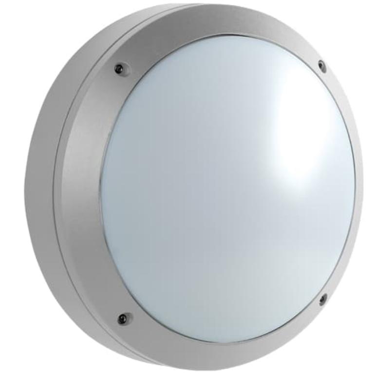 Retina 12W 847lm 3000K Sensor IP65 Sølv #1