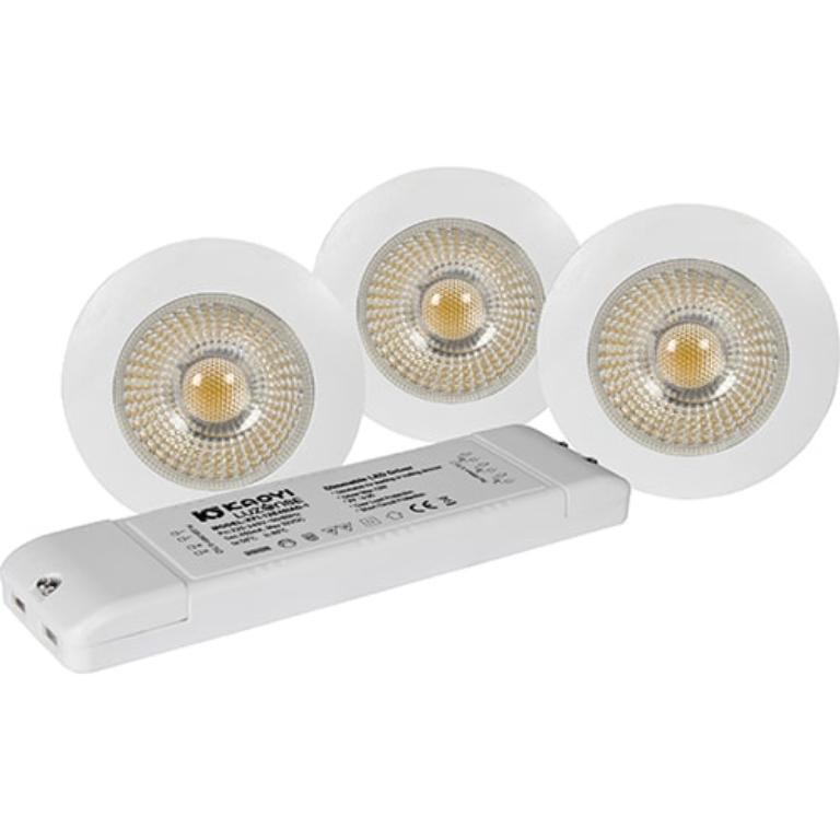 UnoCob+ 3x4W 285lm WarmDim 160mA Hvit #1