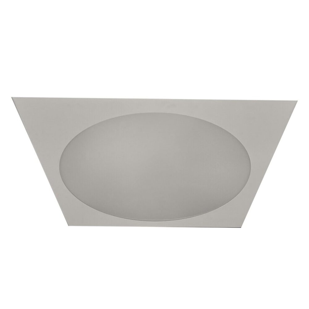Square Plate 600x600 m/450mm hull Hvit #1
