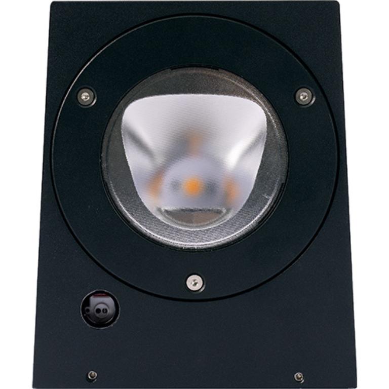 Polar 20W 1560lm 3000K Asym Sort Nitelite #1