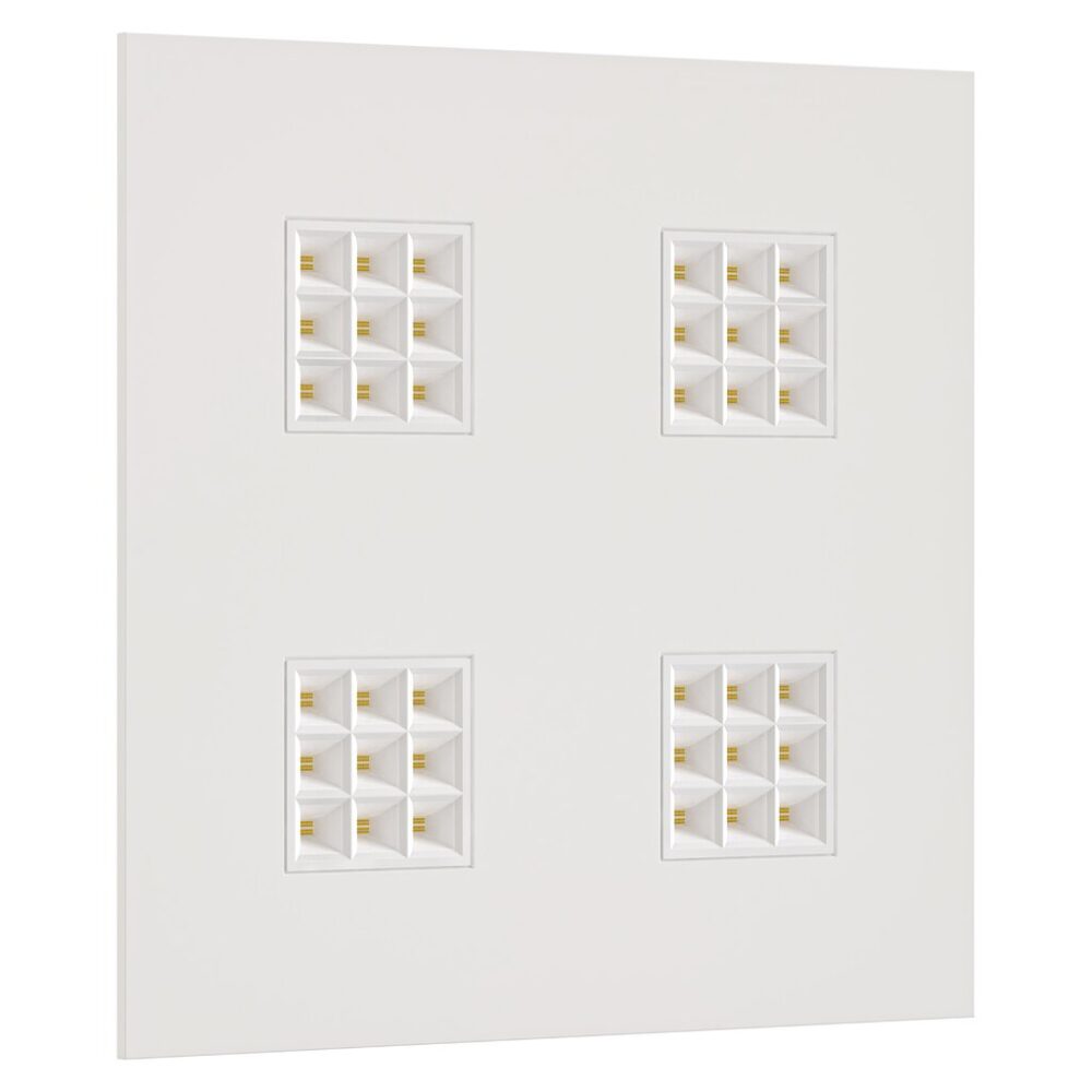 Square Kube R600 3000/4000K Hvit u/driver #1