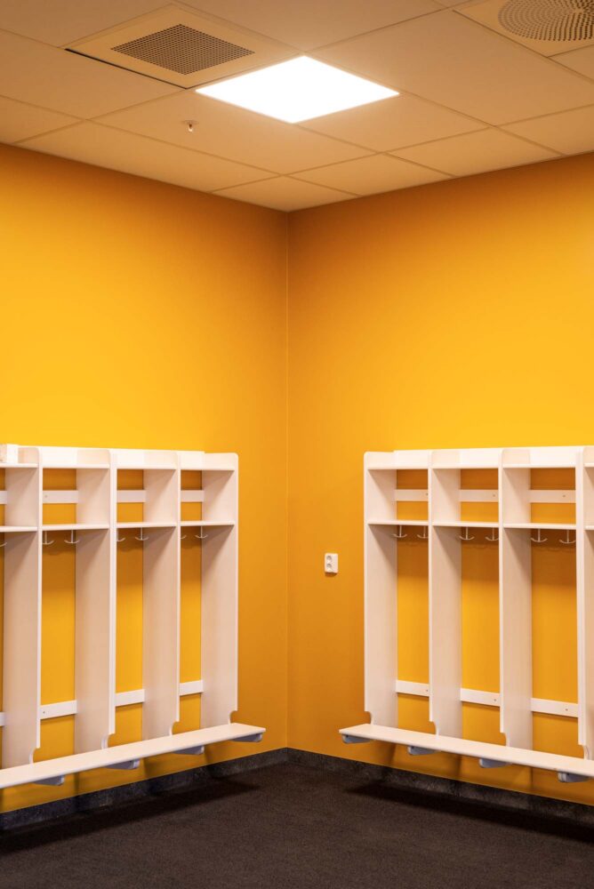 benterud skole 1 led panel