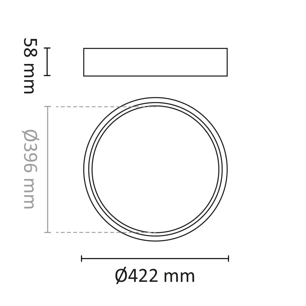 DecoDisc L DALI  2700/3000K sort/sort #3