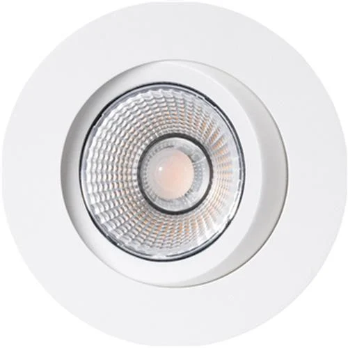 Gyro Reflector 8W 600lm 2700K IP44 Hvit