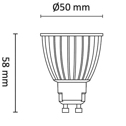 PrismaCob+ 6,5W 420lm 2700K 40° Ra95 Grå #4