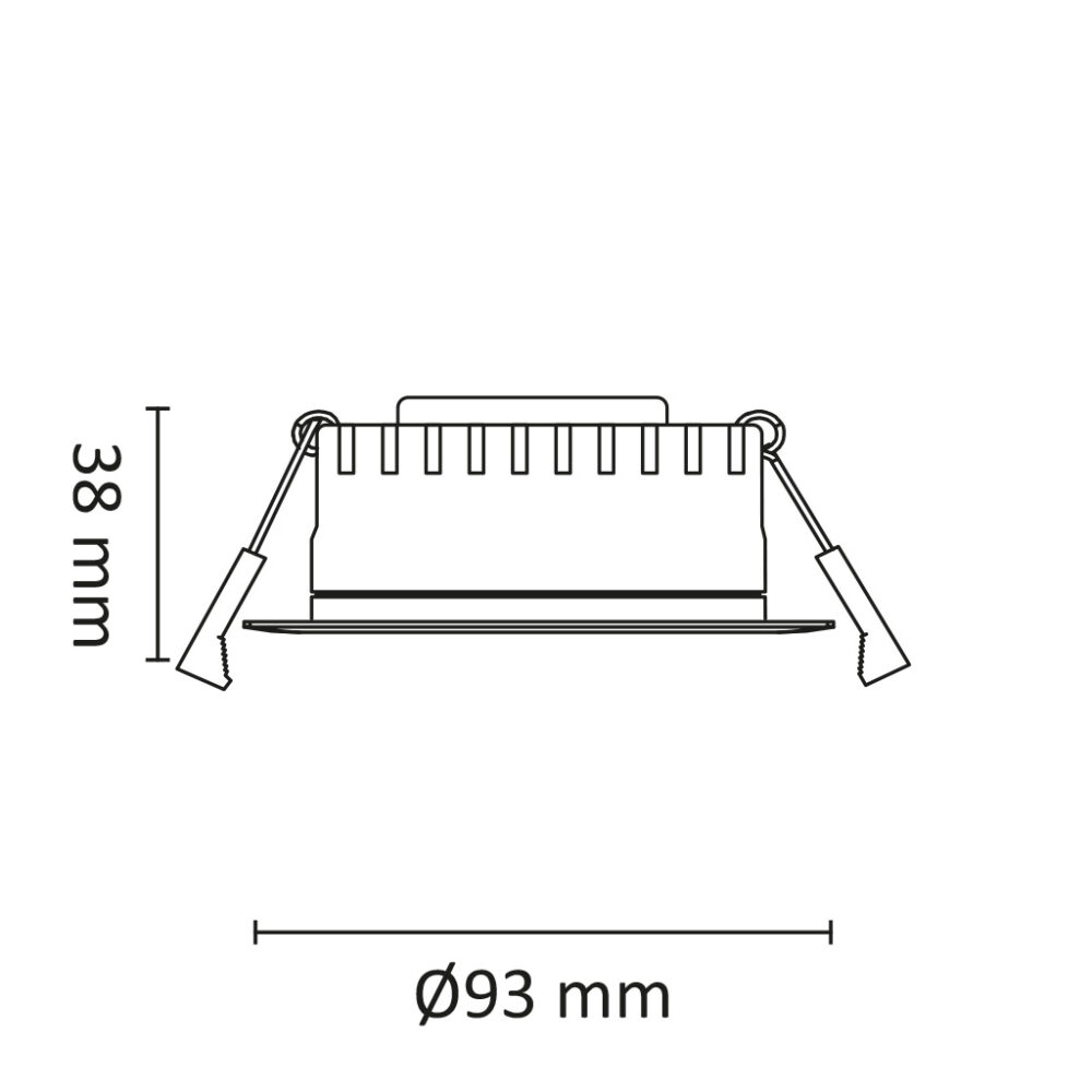 Limbo Eco Soft 700lm 2700K IP44 Hvit #3