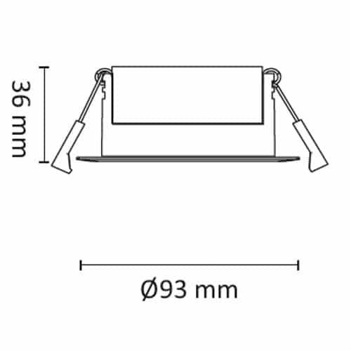 Switch Gyro 2700/3000K Hvit #8