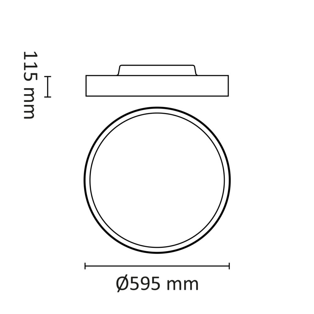 More2 600 4800lm 3000/4000K DALI Hvit #7