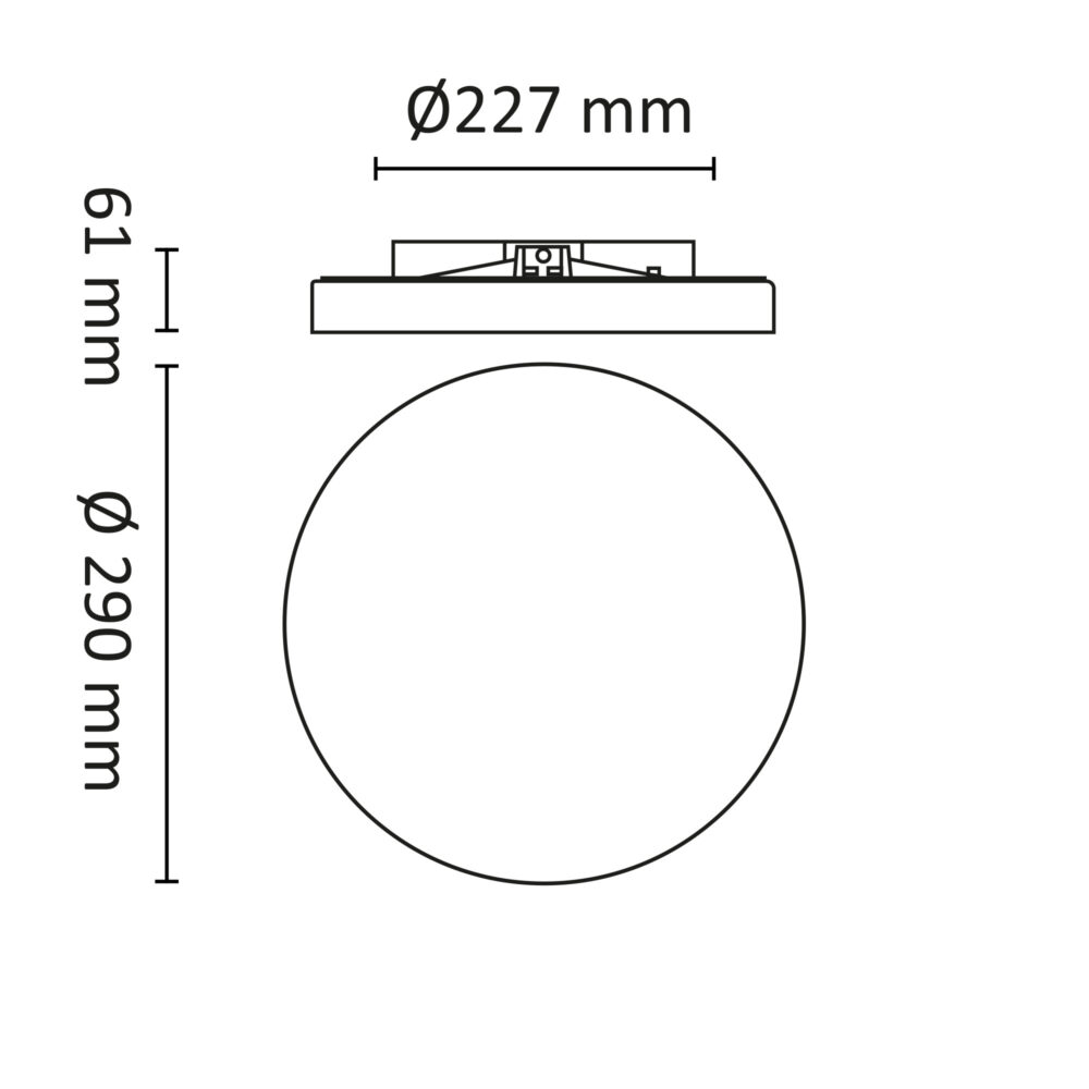 Bris 290 Wireless Sensor 900lm 2700/3000/4000K Hvit #3