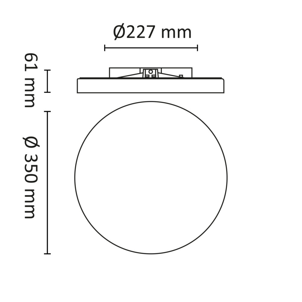 Bris 350 2300lm 2700/3000/4000K Hvit #5
