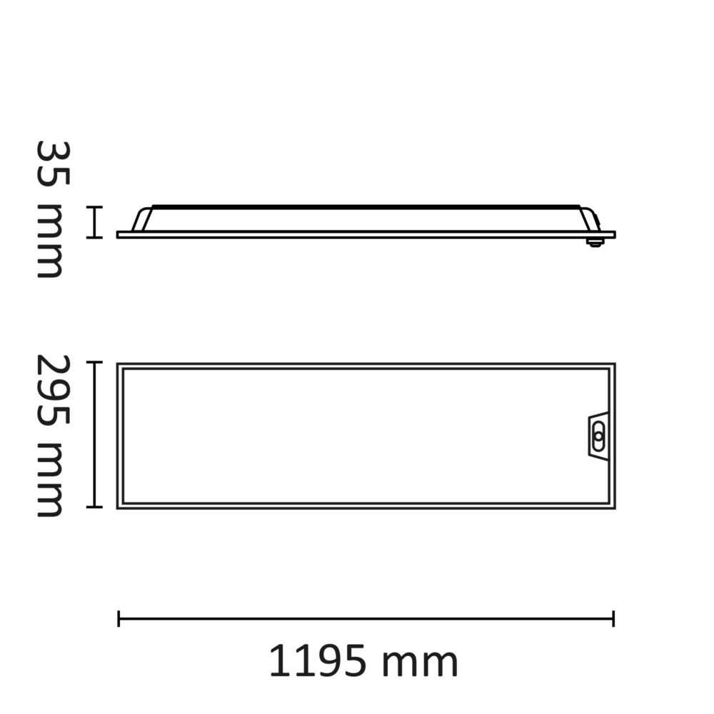 Switch Eco Panel 300x1200 PIR-sensor MP + LP2 #5