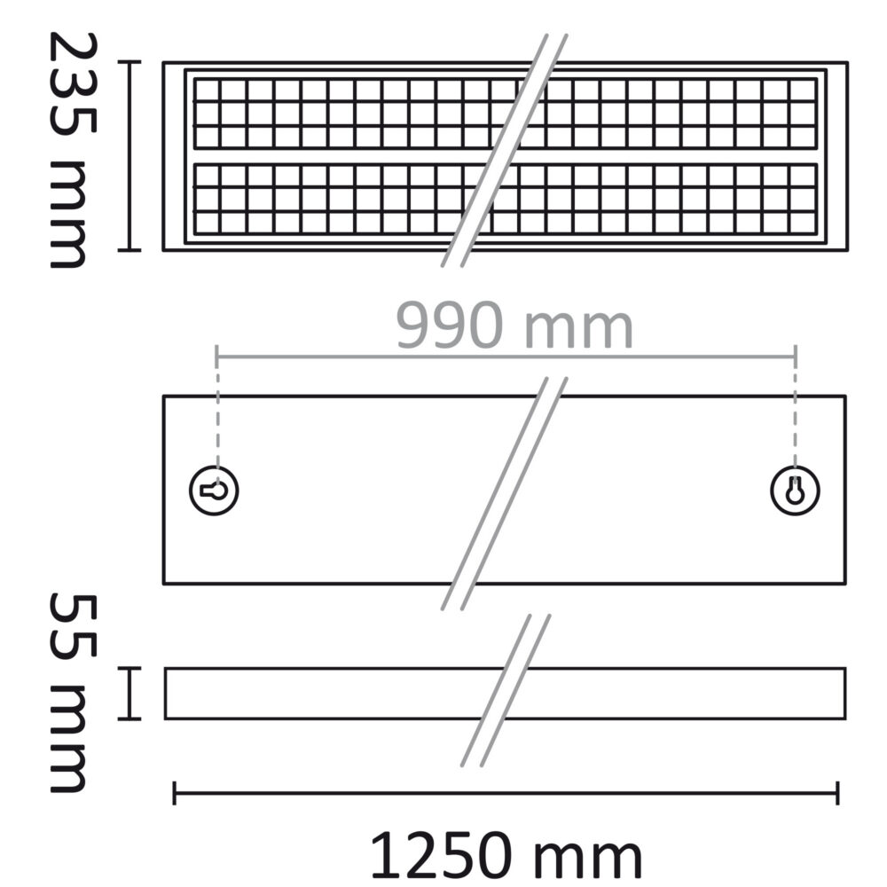 Switch Activa XL 1250 4000lm DALI 3000/4000K Raster #2