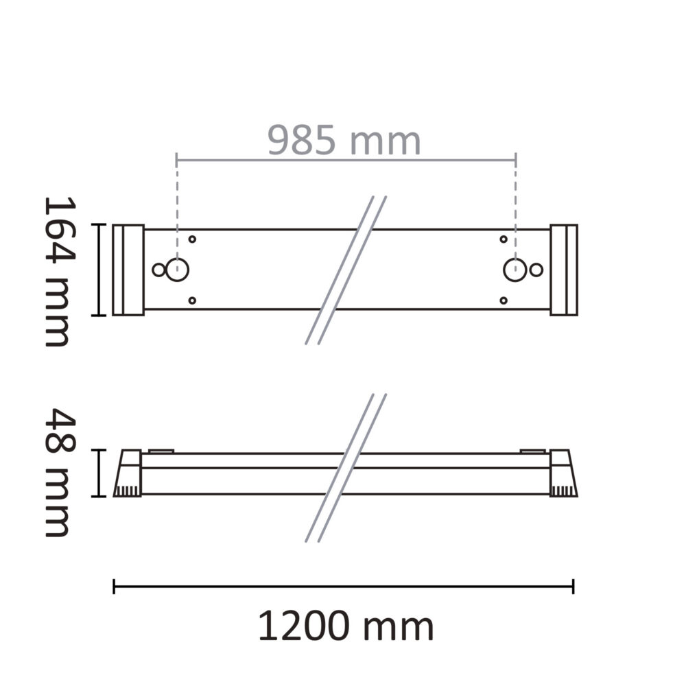 Switch IP44 1200 40W 6200lm DALI2 #8