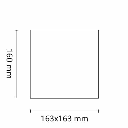 Kube Maxi 2x6W 700lm 3000K NL Sort #6