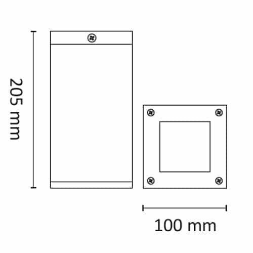 Core Mini Tak 13W 1120lm 3000K Grafitt #3