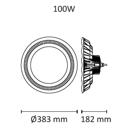 HiLite 15000lm 50D DALI 100W 4000K IP65 #2