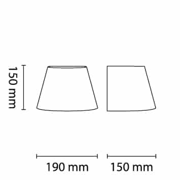 Kon 2x3W 410lm 3000K Sort #4