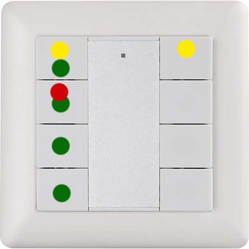 Sett en Zigbee veggbryter i Touchlink modus 3 zigbee-4-grupper