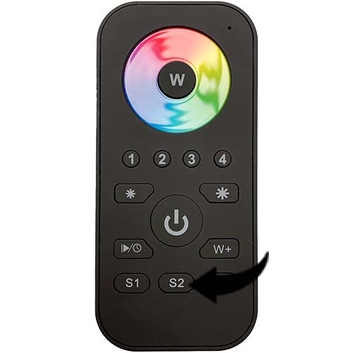 Ta i bruk Zig-B Zigbee RGBW fjernkontroll 3 zigbee-rgbw-fjernkontroll-3